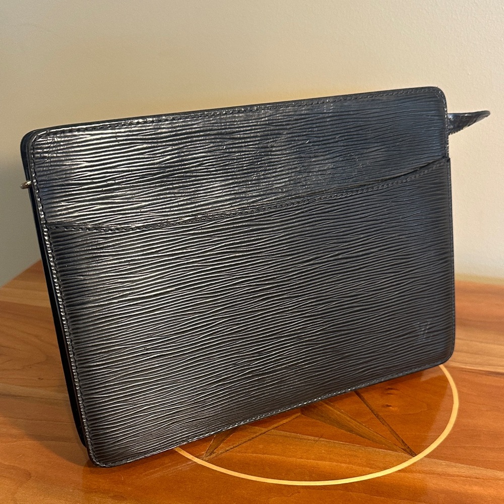 Louis Vuitton Pochette Homme Epi Clutch Bag
